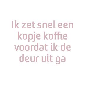 Koffiemoment 1
